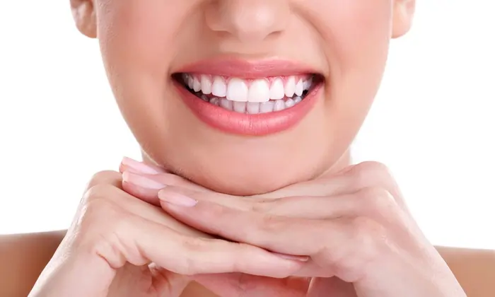 Healthy tooth enamel visual with calcium and phosphate mineral particles St Albans